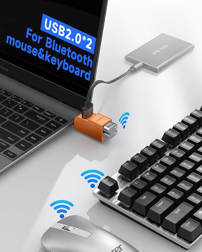 FORIDA 3 Ports USB 3.0 Adapter, USB Hub - Image 4
