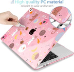 MEEgoodo Case for MacBook Pro 13 inch Case 2022 2021 2020 New A2338 M2/M1 A2251 - Image 3
