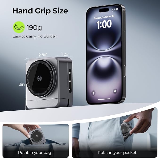 【2025 Upgraded】 Wireless Charger 3 in 1, Foldable Wireless Charging Station - Image 3