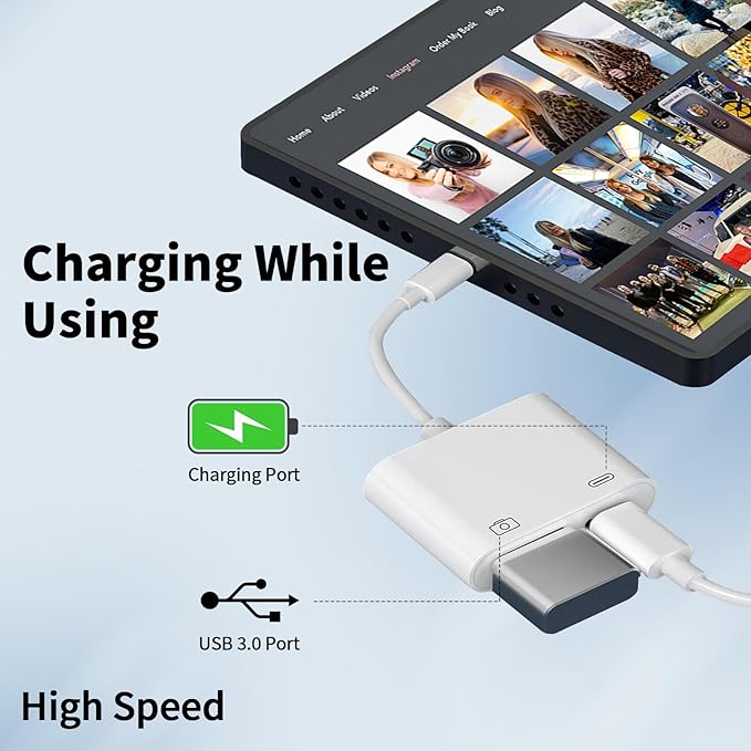 Lightning to USB Camera Adapter - Image 3