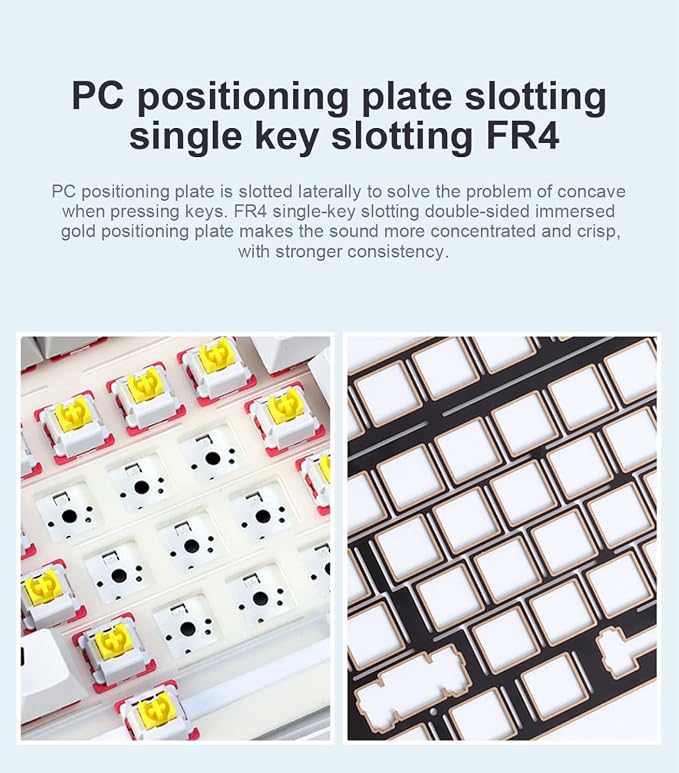x Aula F99 Pro Wireless Mechanical Keyboard, Gasket Hot Swappable Custom - Image 9