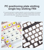 x Aula F99 Pro Wireless Mechanical Gaming Keyboard, Hot Swappable Custom Cream - Image 6