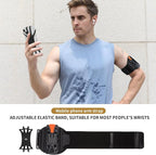 Wristband Phone Holder for Running, 360°Rotation & Detachable Sports Armband - Image 3