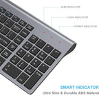 LeadsaiL Wireless Keyboard and Mouse Combo, Wireless USB Mouse and Computer - Image 6