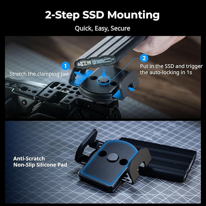 SMALLRIG Phone Mount Bracket SSD Holder - Image 4