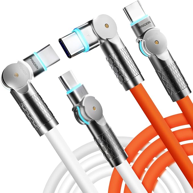 140W USB C to USB C Charger Cable, Type C Fast Charging Cable Compatible by PINGXIN