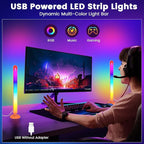 Smart ICRGB LED Lights Bars, Borllyem TV Backlight - Image 7