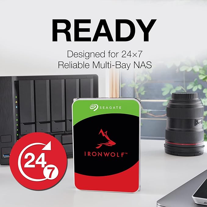 Seagate IronWolf 4TB NAS Internal Hard Drive CMR 3.5 Inch SATA 6Gb/s 5400 RPM - Image 4
