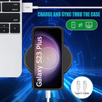 Battery Case for Galaxy S23 Plus, Slim Portable Protective Fast Charging Case - Image 6