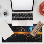 Large Gaming Mouse Pad, Honeycomb Technology Desk Pad, Extended Computer - Image 7