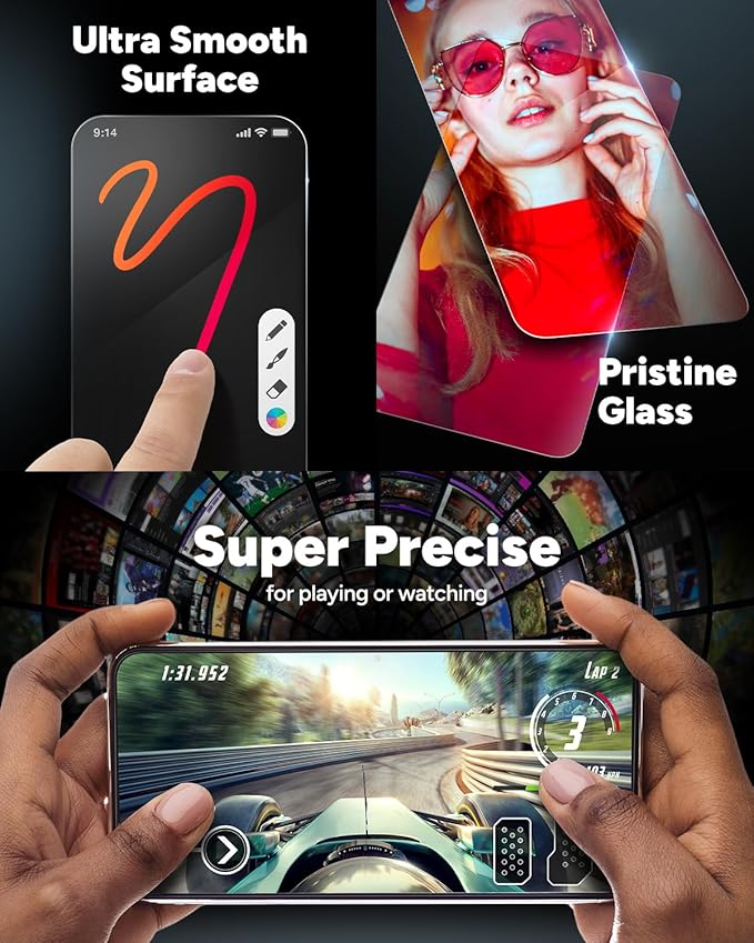 ZAGG Glass Elite Google Pixel 9 Pro Fold Screen Protector – Ultra-Strong - Image 4