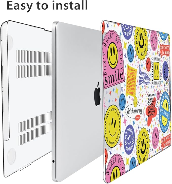 Compatible with 2025 2024 2023 2022 MacBook Air 13 inch Case M4 A3240 M3 A3113 - Image 5