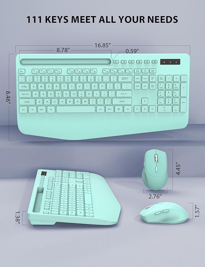 Wireless Keyboard and Mouse Combo - Image 9