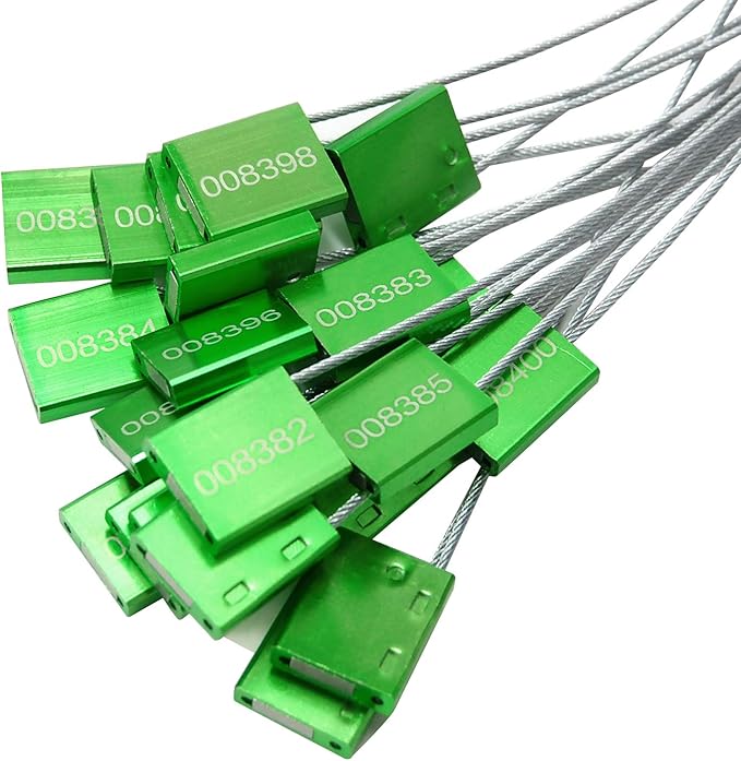 Pull Tight Security Cable Seals Alumium Alloy Shipping Container Tags ISO 17712 - Image 5