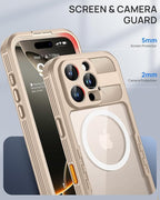 Lanhiem Magnetic for iPhone 16 Pro Case, IP68 Waterproof Dustproof Case - Image 8