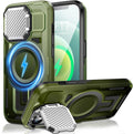 Camera Stand Case for iPhone 12/12 Pro, 2024 Version Military Grade Protective by Unknown