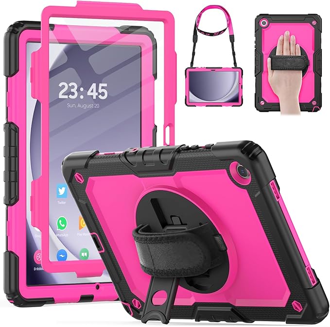 HXCASEAC Case for Samsung Galaxy Tab A9+/ A9 Plus 11 Inch, Protective by HXCASEAC