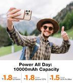 TORRAS MiniMag Power Bank, Ultra-Slim 10, 000mAh Magnetic Wireless Portable - Image 7
