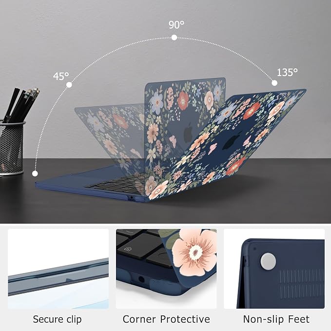 MOSISO Compatible with MacBook Air 13 inch Case 2025 2024 2023 2022 M4 A3240 M3 - Image 4