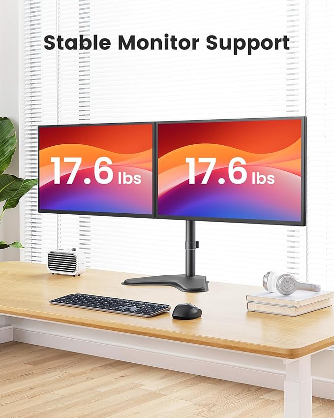ErGear Freestanding Dual Monitor Stand - Image 4