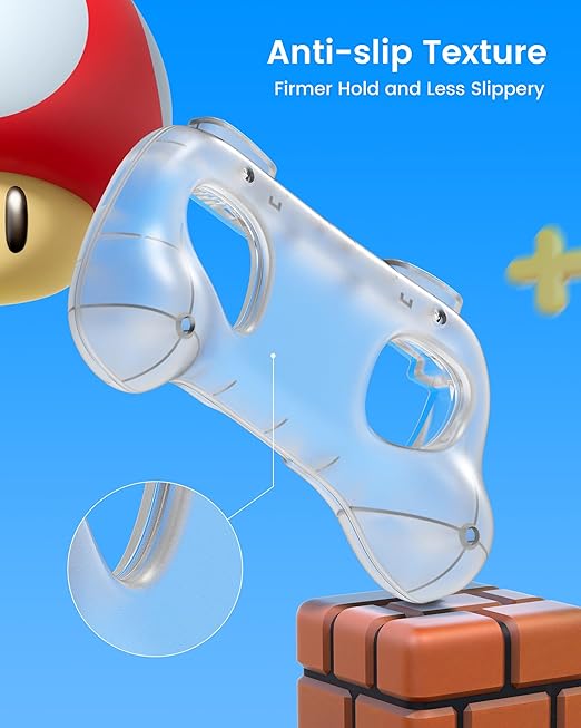 TRANSNOVO Hand Grips for Switch 2，Wear-Resistant Switch Accessories Controller - Image 5