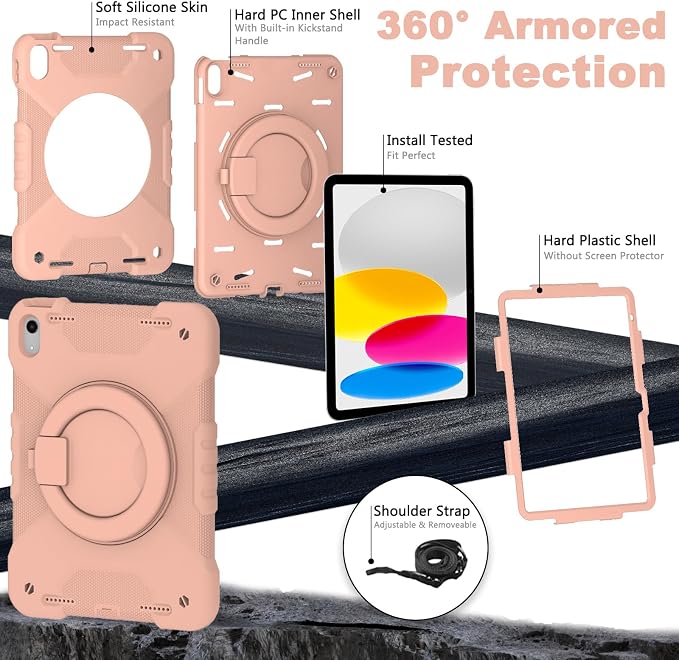 Case for iPad 11th Generation 11 inch 2025/10th Generation 10.9 inch 2022 - Image 3