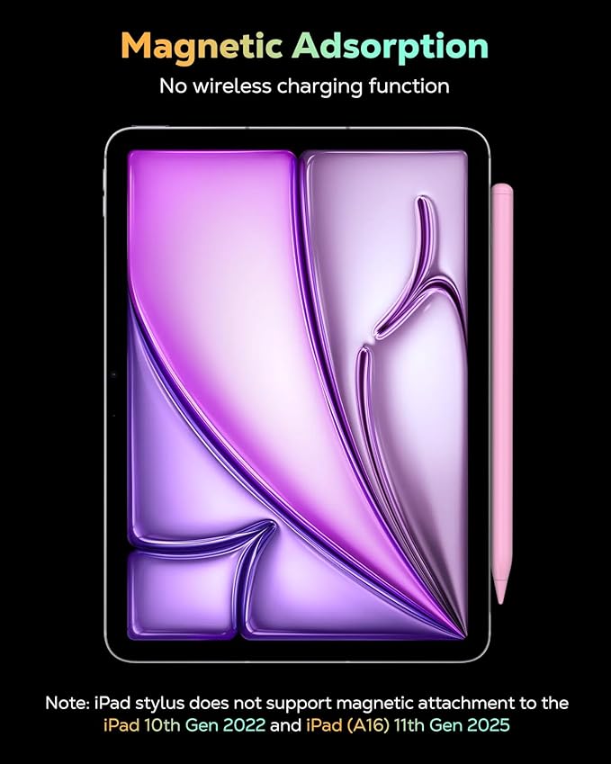 MoKo Pencil for iPad 11th 10th Gen, Stylus Pen for 2018-2025 Apple iPad - Image 6