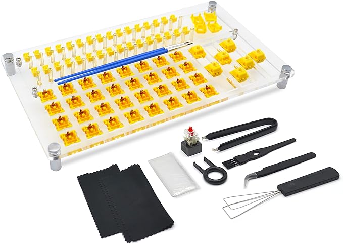 YIMAGUJRX RUNJRX 32 Switch Station, Acrylic Lube Kit by YIMAGUJRX
