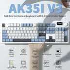 DAIDAI×AJAZZ AK35I V3 Full Size Hot Swap Mechanical Gaming Keyboard - Image 2