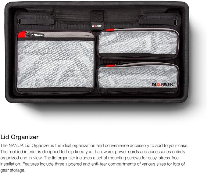 NANUK Wheeled Series 935 Lightweight NK-7 Resin Waterproof Protective Case - Image 8