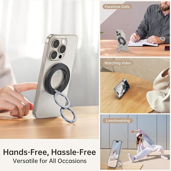 SYNCWIRE for MagSafe Ring Holder, Magnetic Phone Ring Holder Magnet Cell Phone - Image 4