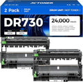 DR730 Drum Unit 2-Pack Replacement by JCTONER