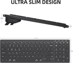 INFINMIND Wireless Ultra Slim Bluetooth Keyboard - Image 3