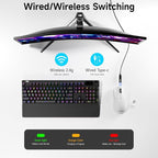 VGN F1 Pro Max Wireless Gaming Mouse - 55g Ultralight - 26000 Adjustable DPI - - Image 5