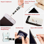 Precision Screwdriver Set, SHARDEN 122 in 1 Electronics Magnetic Repair Tool Kit - Image 5