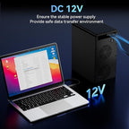 Aluminum 8 Bay 10Gbps Hard Drive Enclosure - Image 7