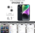 BERFY Magnetic for iPhone 14 Case, Compatible - Image 9