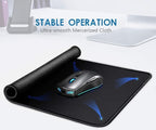 Mouse Pad 3 Pack, 35% Larger Size, Smooth Surface, Stitched Edges, Non-Slip - Image 8