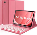 Keyboard Case for Samsung Galaxy Tab A9 Plus 5G 11 inch 2023, 7 Color Backlit by Unknown