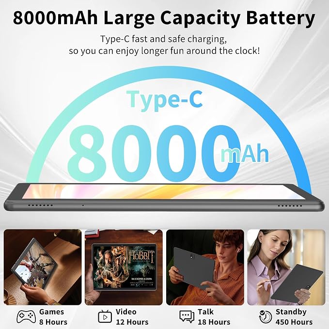2025 Tablet, Android 14 Tablets 10 inch - Image 6