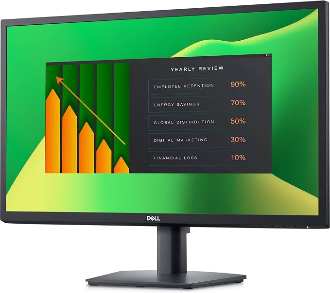 Dell 24" FHD VA 60Hz Flicker Free Monitor, Anti-Glare Display, 1 x DisplayPort - Image 5