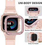 FINTIE Bands with Case Compatible with Fitbit Versa 4/3/2/1/Versa Lite/Fitbit - Image 3