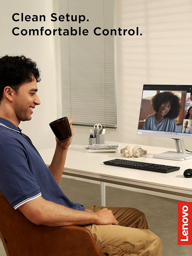 Lenovo 100 Wireless Compact Keyboard Cordless Keyboard - Image 5