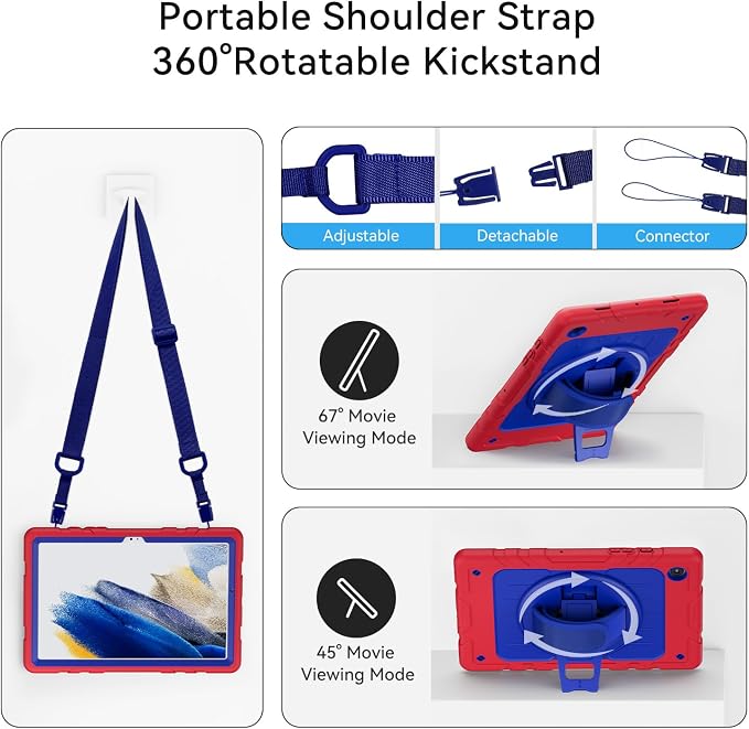 for Samsung Galaxy Tablet A8 Case 10.5 inch 2022 SM-X200/X205/X207 - Image 6