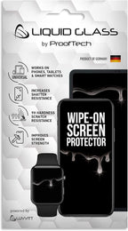 LUVVITT Liquid Glass Screen Protector Scratch and Shatter Resistant Wipe On by LUVVITT