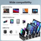 Lcoco&Dream 200W Fast Charging Station, 10 Port USB C Desktop Charger - 45W Max - Image 3