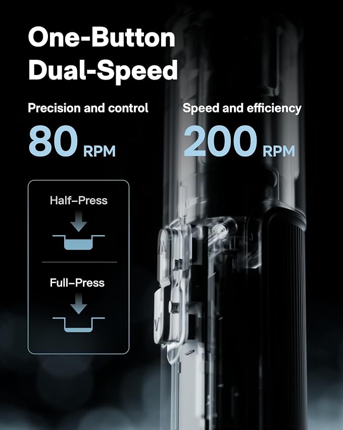 HOTO PixelDrive Electric Screwdriver, Smart Display, 6 Torque Settings - Image 4