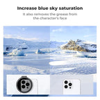 K&F Concept Clip On 67mm CPL Magnetic Phone Lens Filter Kit, Phone Clip - Image 4