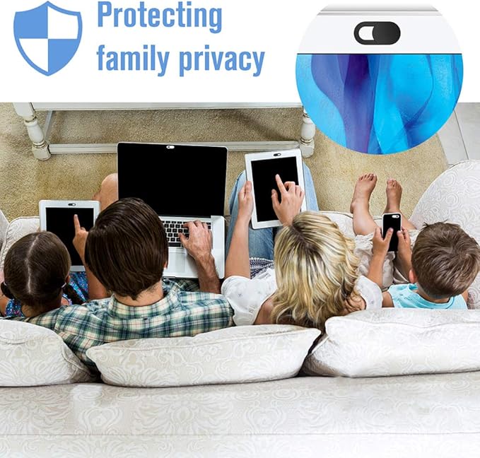 Ultra-Thin Laptop Webcam Cover, Compatible - Image 5