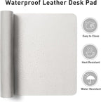 Aothia Faux Leather Desk Mat - Image 7